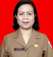 Baca sambutan Kepala Dinas